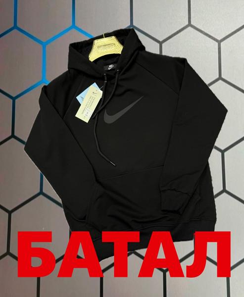 Худи Alex Clothes (2XL-6XL) 14051 black (деми)