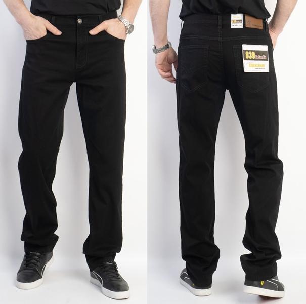 Джинсы Basanjiu (34-44) 028-14-12 black (деми)