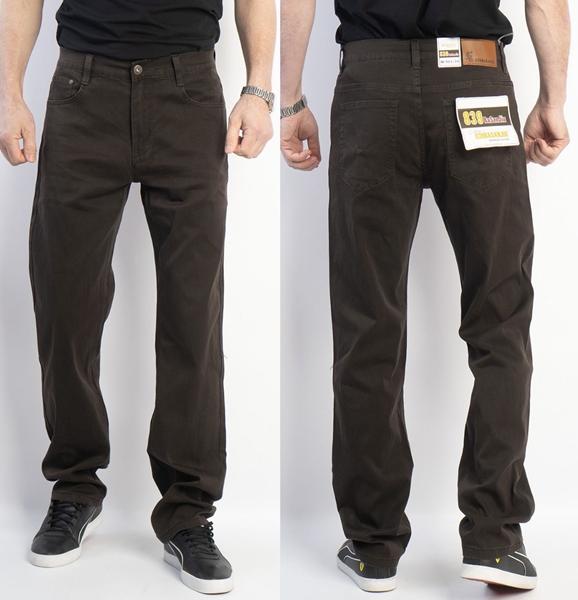 Джинсы Basanjiu (32-40) 028-19-10 brown (деми)