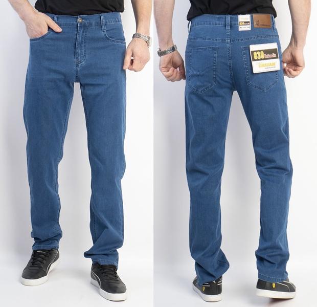 Джинсы Basanjiu (32-40) 028-3-12 blue (деми)