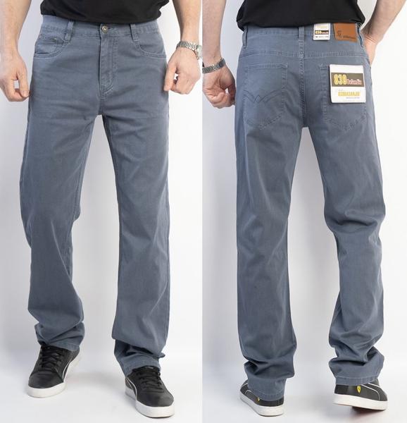 Джинсы Basanjiu (32-40) 028-9-10 grey (деми)