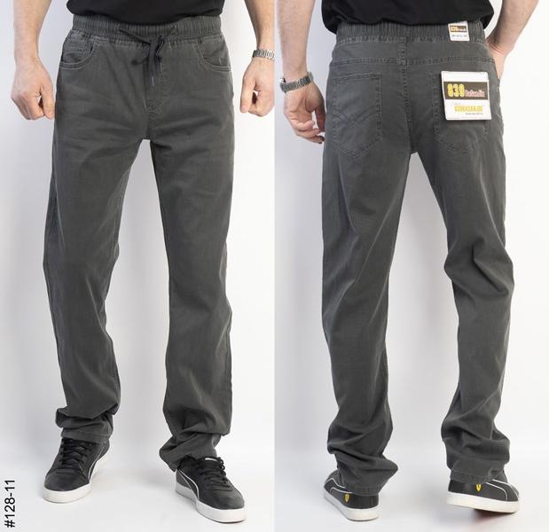 Джинсы Basanjiu (32-40) 128-11 grey (деми)