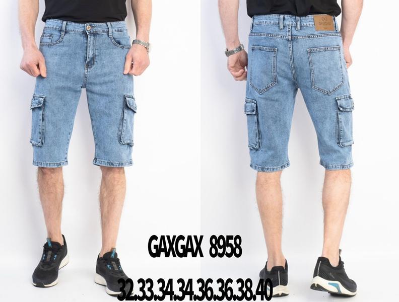 Шорты Basanjiu (32-40) 8958 l.blue (лето)