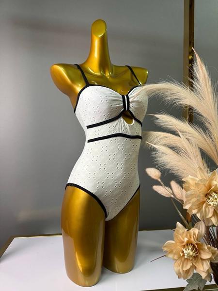 Купальник DFK (S-XL) PC212 white (лето)