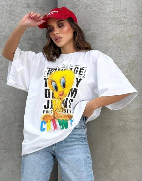 Футболка Karon (one size) 2148 white (лето)