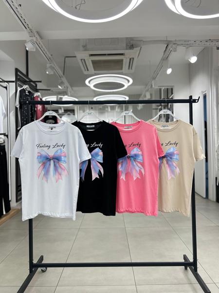 Футболка Karon (S-L) 7074 white (лето)