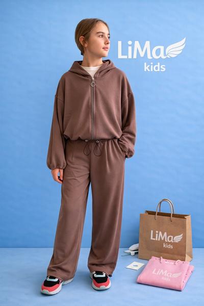 Костюм спорт LiMa kids (134-158) 2604 brown (деми)