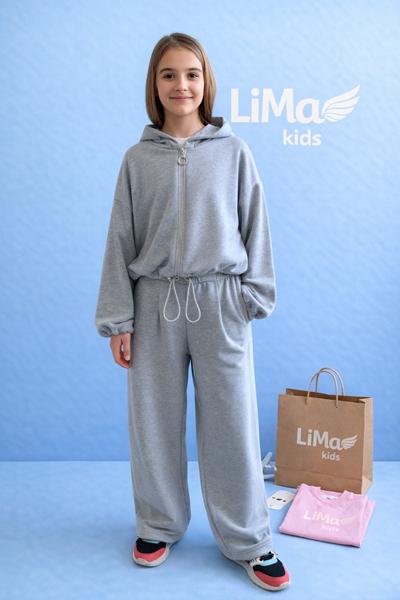 Костюм спорт LiMa kids (134-158) 2604 grey (деми)