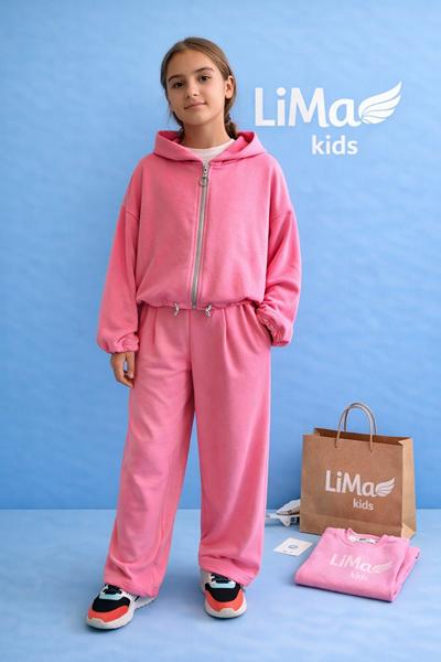 Костюм спорт LiMa kids (134-158) 2604 pink (деми)
