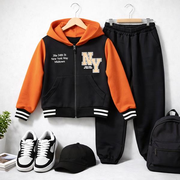 Кофта спорт LiMa kids (98-122) 2605 orange (деми)