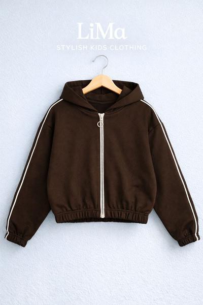 Кофта спорт LiMa kids (134-158) 2608 brown (деми)