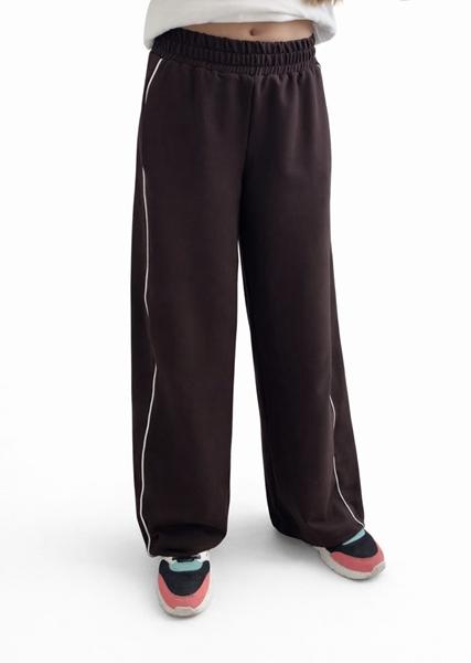 Штаны спорт LiMa kids (134-158) LM78 brown (деми)