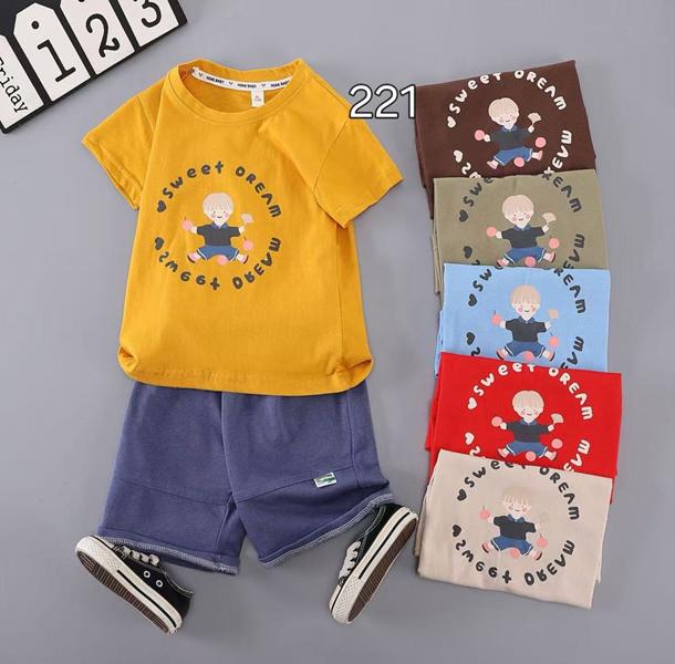 Футболка Фунтик (1-4) 221 l.blue (лето)