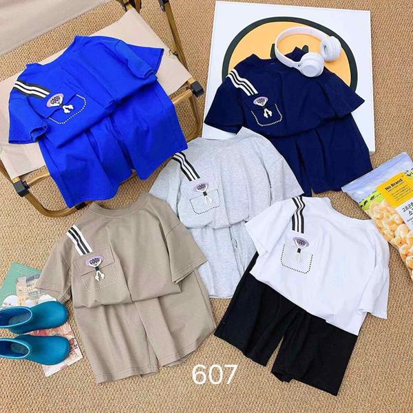 Костюм Фунтик (4-8) 607 grey (лето)