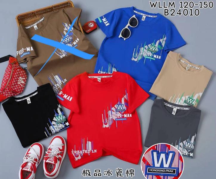 Футболка Фунтик (5-8) B24010 black (лето)