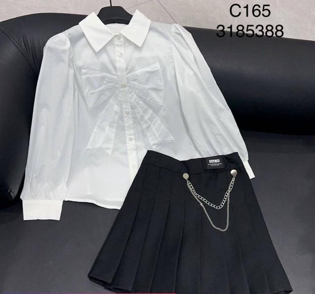 Блузка Meloria (120-170) 165 white (деми)