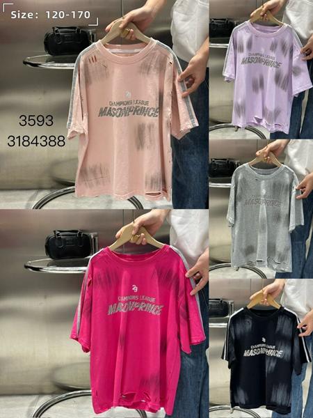 Футболка Meloria (130-180) 3593 black (лето)