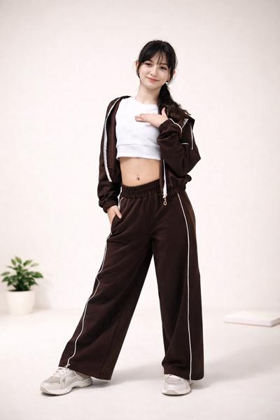 Костюм спорт LiMa kids (134-158) 2504 brown (деми)