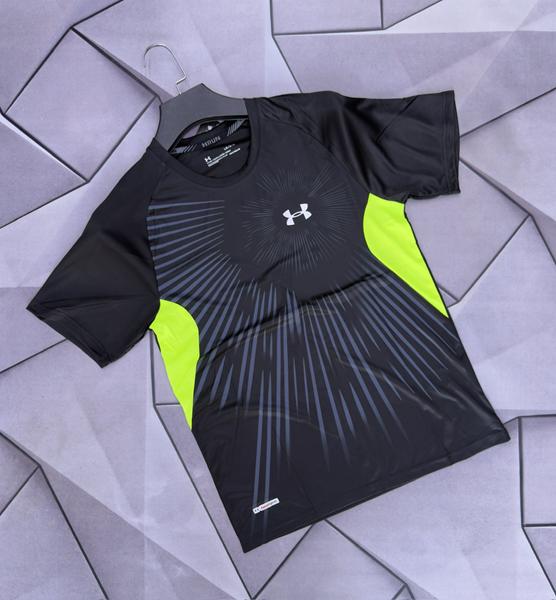 Футболка Rassul (L-3XL) 66517 black (лето)