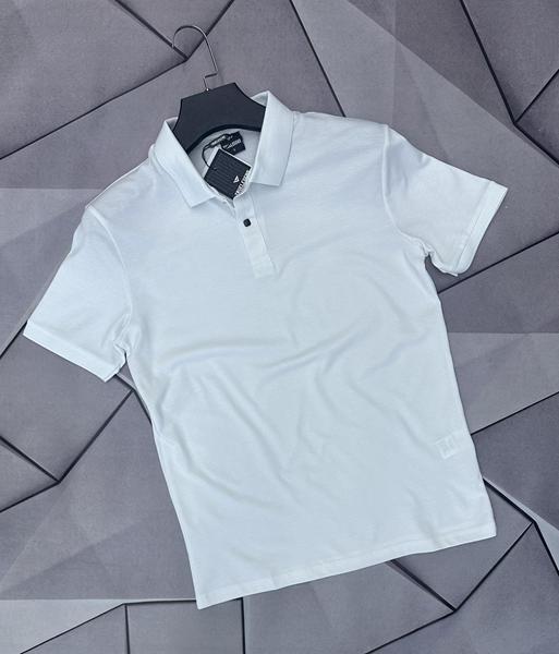 Футболка Rassul (S-2XL) 66578 white (лето)