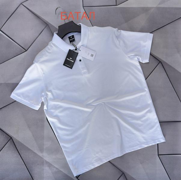Футболка Rassul (XL-5XL) 66580 white (лето)