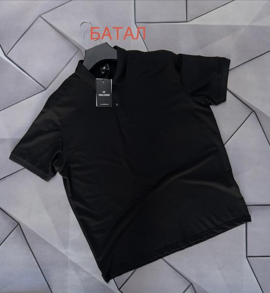 Футболка Rassul (XL-5XL) 66582 black (лето)