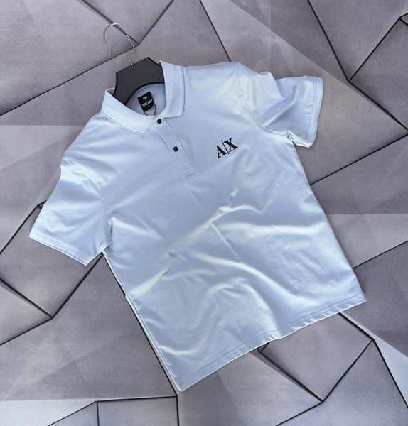 Футболка Rassul (S-2XL) 66620 white (лето)