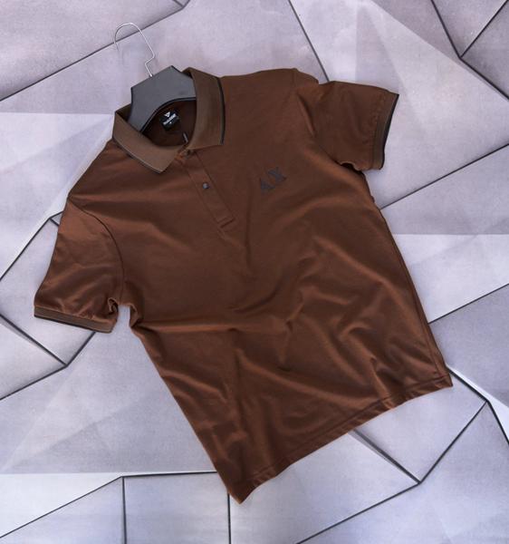 Футболка Rassul (S-2XL) 66623 brown (лето)