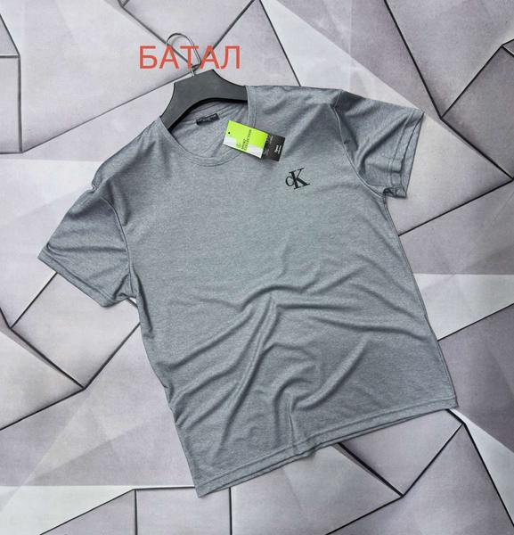 Футболка Rassul (2XL-6XL) 66664 grey (лето)