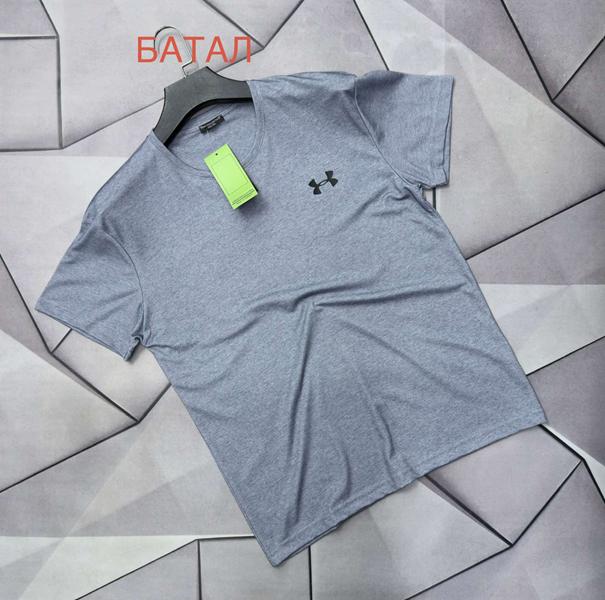 Футболка Rassul (2XL-6XL) 66671 grey (лето)