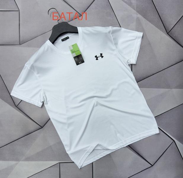 Футболка Rassul (2XL-6XL) 66672 white (лето)