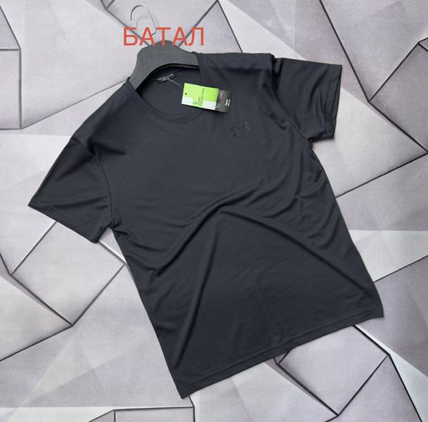 Футболка Rassul (2XL-6XL) 66674 black (лето)