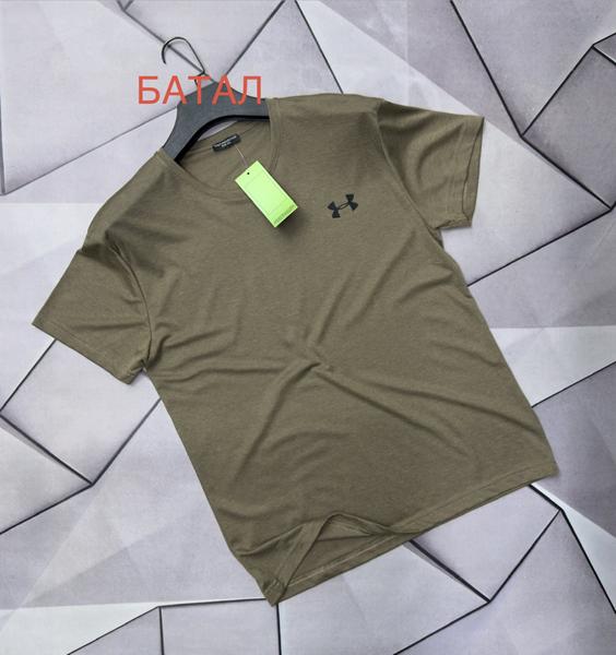 Футболка Rassul (2XL-6XL) 66675 khaki (лето)
