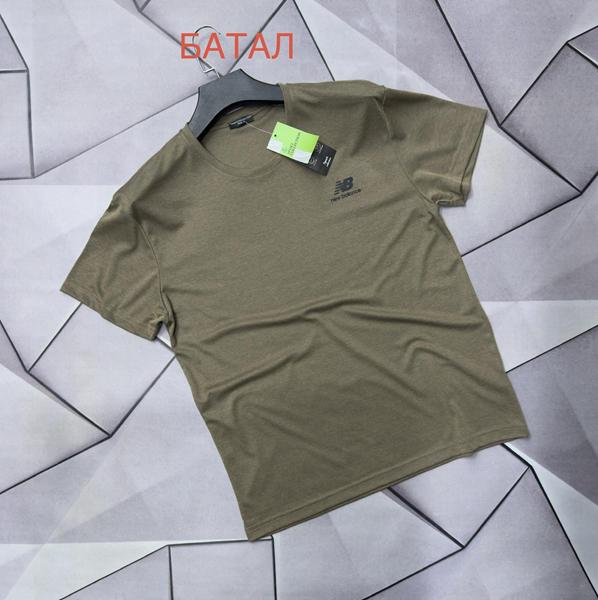 Футболка Rassul (2XL-6XL) 66677 khaki (лето)
