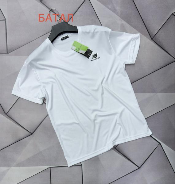 Футболка Rassul (2XL-6XL) 66678 white (лето)