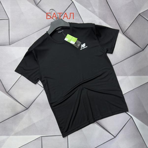 Футболка Rassul (2XL-6XL) 66680 black (лето)