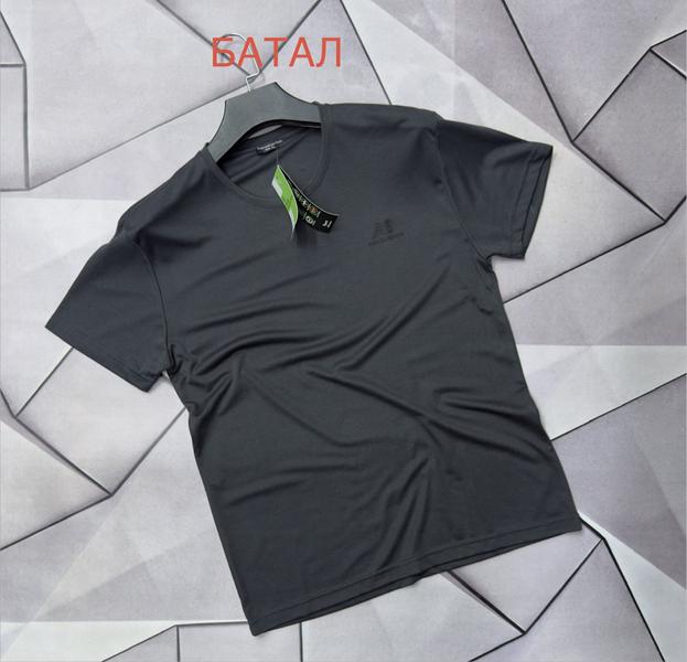 Футболка Rassul (2XL-6XL) 66681 d.grey (лето)