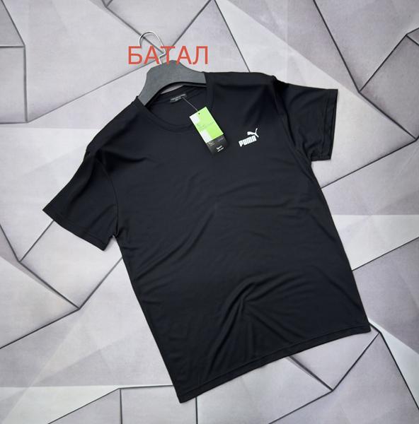 Футболка Rassul (2XL-6XL) 66685 black (лето)