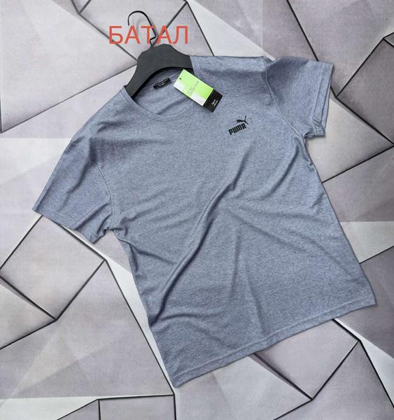 Футболка Rassul (2XL-6XL) 66689 grey (лето)