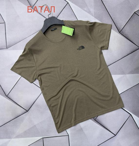 Футболка Rassul (2XL-6XL) 66696 khaki (лето)