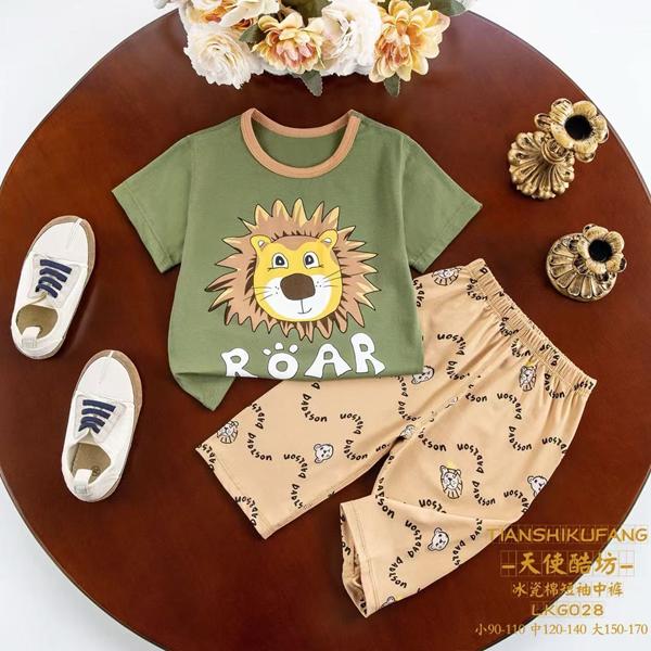 Пижама Фунтик (2-4) 028 khaki (лето)