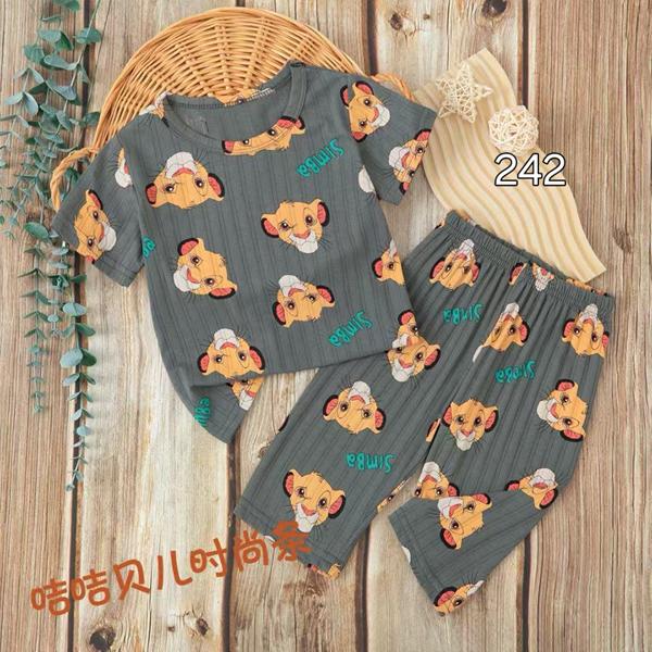 Пижама Фунтик (2-4) 242 grey (лето)