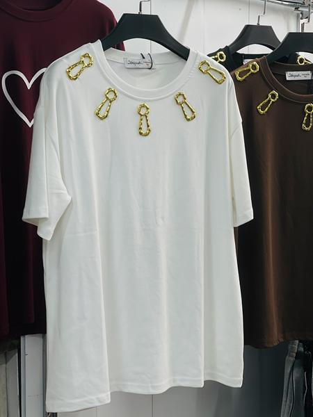 Футболка Karon (42-52) 6604 white (лето)