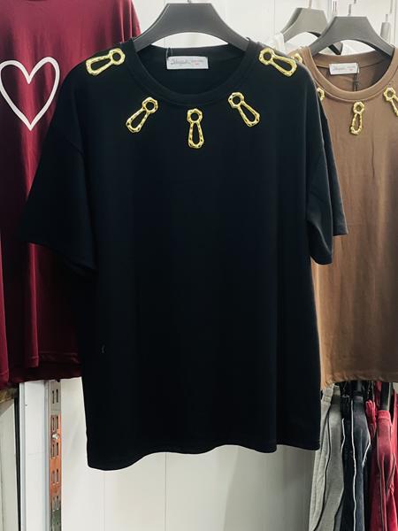 Футболка Karon (42-52) 6604 black (лето)