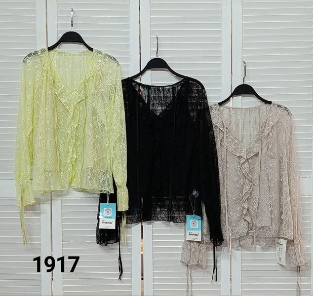 Блузка MMC clothes (42-48) 1917 yellow (лето)