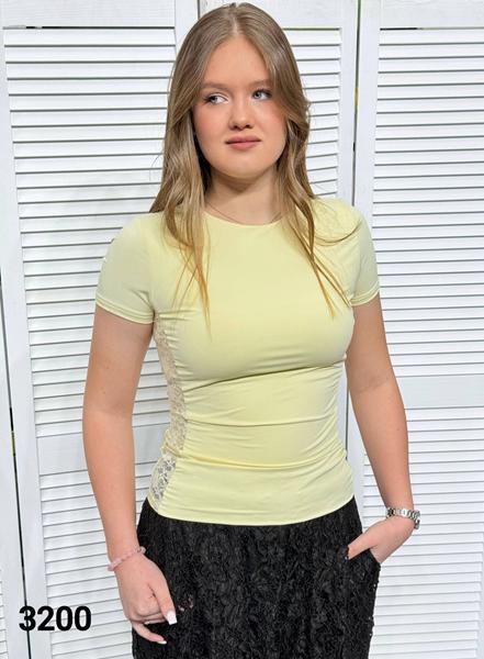 Футболка MMC clothes (42-44) 3200 yellow (лето)