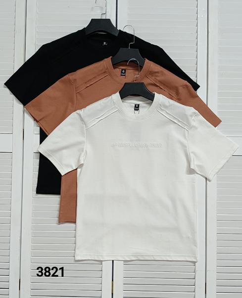 Футболка MMC clothes (48-56) 3821 black (лето)