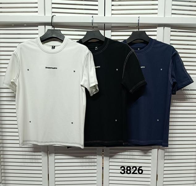 Футболка MMC clothes (48-56) 3826 black (лето)