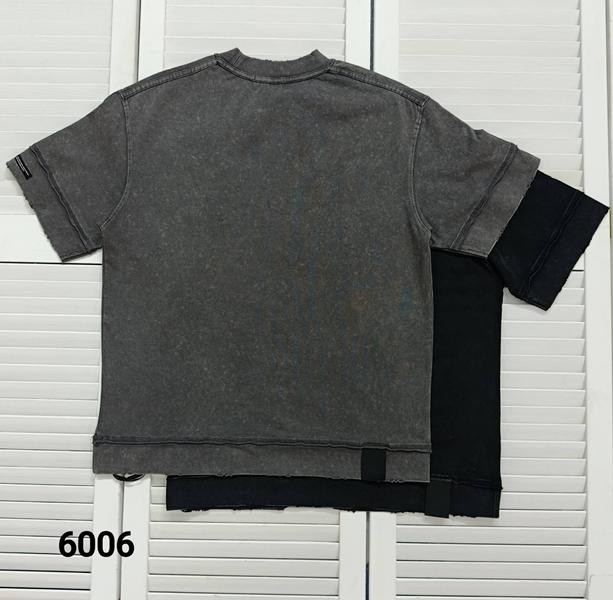 Футболка MMC clothes (48-56) 6006 black (лето)