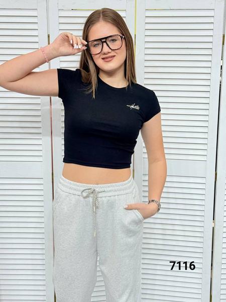 Топ MMC clothes (42-48) 7116 black (лето)